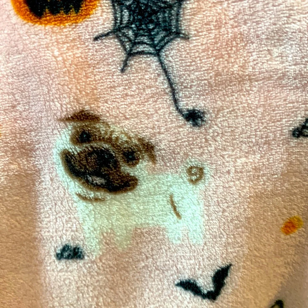 Halloween Puppies Decorative Oversized Throw Blanket NEW!
